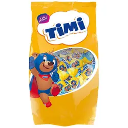 شکلات پذیرایی  KONTI Timi - مارشمالو با مغز ژله ای و روکش شکلات با طعم موز