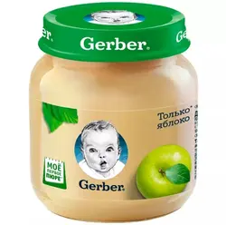 پوره سیب گربر gerberوزن۸۰گرم