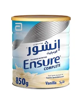 پودر انشور کومپلیت وانیلی 850 گرمی – ENSURE