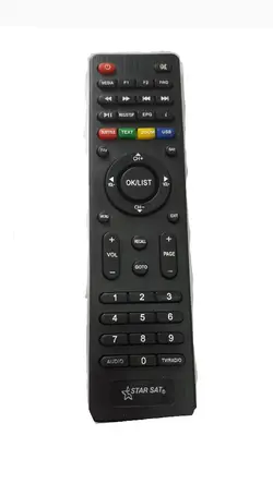 ریموت کنترل رسیور استارست remote control starsat model 2090