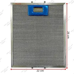 فیلتر الومینیومی هود سایز 22 در 26