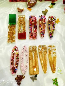 گلسر های رزینی دو عددی ،ابعاد ۶ سانتی متری