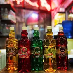 شربت گلاب زعفران