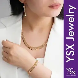 خرید سرویس پولکی جدید YSX | رنگ ثابت، بدون حساسیت، آبکاری APJ ارسال رایگان - فروشگاه اینترنتی لیان