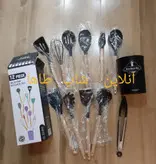 ست کفگیر و ملاقه سلیکونی ۱۲ پارچه kitchen