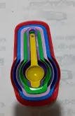 پیمانه پلاستیکی ۶ عددی