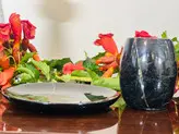 ست فنجان و نلعبکی سنگی/فنجان قهوه (کاپ قهوه خوری/شات قهوه _فنجان چایی خوری) کد محصول ONO80502(هدیه تولد _هدیه روز مادر_ هدیه روز زن-جهیزیه عروس _هدیه منزل نو_ست مدیریتی_هدیه شیک_هدیه ارزان)