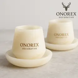 کاپ قهوه /شات قهوه + نعلبکی سنگی مرمر (کاپ قهوه خوری سنگی/ شات قهوه خوری سنگی/ شات )/فنجان قهوه کد محصول Ono804201 (هدیه تولد _هدیه روز مادر_ هدیه روز زن-جهیزیه عروس _هدیه منزل نو_هدیه شیک)