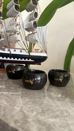 فنجان سنگی مرمریت (شات قهوه/شات قهوه خوری/کاپ قهوه -چایی خوری) کد محصول ONO80603(هدیه تولد _هدیه روز مادر_ هدیه روز زن-جهیزیه عروس _هدیه منزل نو_هدیه شیک)