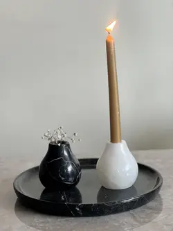 ست شمعدان و گلدان سنگی(ست جاشمعی وگلدان) کدمحصولONO53802 (هدیه تولد _هدیه روز مادر_ هدیه روز زن-جهیزیه عروس _هدیه منزل نو_ست مدیریتی_هدیه شیک_هدیه ارزان)