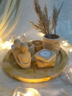 ست اکسسوری سنگی+هدیه