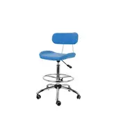صندلی آزمایشگاهی رکابدار حلقه گرد آرام گستر مدل دانین