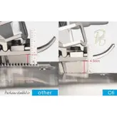 چرخ خیاطی سردوز 4 نخ کامپیوتری جک مدل C6-4