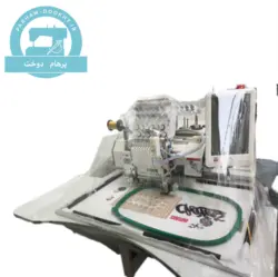 ماشین گلدوزی تک کله با پولک و قیطون و شنل 800*500 sinsim
