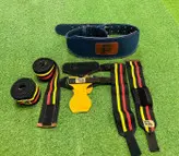 کمربند بدنسازی چرم مصنوعی ارسال رایگان کپی