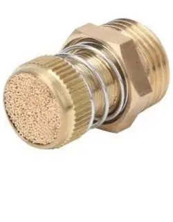 فلو اگزوز فنر دار(صداخفه کن) پنوماتیک سایز ۱/۸