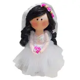 عروسک طرح روسی مدل عروس کد dg01 ارتفاع 30 سانتی متر