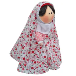 عروسک طرح  روسی مدل جشن تکلیف رنگ بنفش کد Dg-0078 ارتفاع 38 سانتی متر