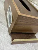 جعبه جا دستمالی چوبی کشویی