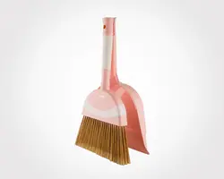 ست جارو و خاک انداز الوان لیمون