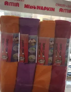 دستمال 30*40 4عددی