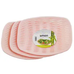 سبد نان و سبزی 3 عددی بامبو لیمون