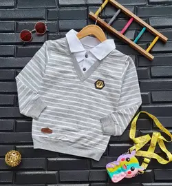 پیراهن تک دویقه پسرانه سایز ۴۰ تا 55