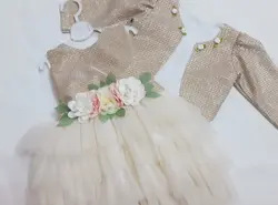 کت و سارافون مجلسی دخترانه سایز ۱ تا ۴ سال حدودا