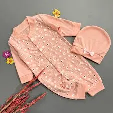 سرهمی نوزادی دخترانه سایز ۰ تا ۲ ارسال رایگان