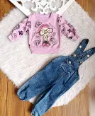 بلوز و شلوار ساسبندی سایز ۳۵ تا ۴۵