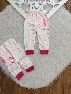 شلوار نوزادی لباس تیکه ای نوزادی قلبی سایز ۱ تا ۶