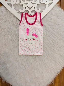 رکابی نوزادی لباس تیکه ای نوزادی قلبی سایز ۱ تا ۶