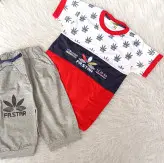 تیشرت و شلوارک پسرانه سایز ۳۵ تا ۴۵