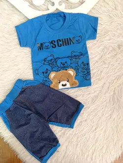 تیشرت و شلوارک پسرانه سایز۳۰ تا ۴۰