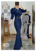 یکسره مجلسی کمربند دار زنانه