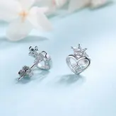 گوشواره مینیمال نقره