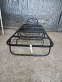 تخت خواب تاشو فلزی (اکسترابد) تاج دار و جک دار بدون تشک