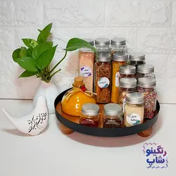 شیشه های جار و بانکه مک کارتی چهارگوش درب کانتینری سایز 2