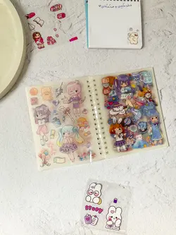 دفتر استیکری همراه کاتر کلیکی