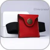 حرز بازوبندی کیفی امام جواد علیه السلام کتابت شده روی پوست آهو با رعایت آداب و اصول کتابت