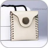حرز امام جواد علیه السلام روی پوست آهو اصل (همراه با گردن اویز چرمی طبیعی)