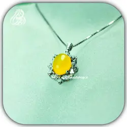 گردنبند زنانه شرف الشمس کد 890 ( آماده حکاکی ذکر شرف) بدون زنجیر