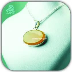 گردنبند مردانه شرف الشمس کد 904 ( آماده حکاکی ذکر شرف) بدون زنجیر