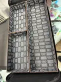 کیف  لوازم آرایشی تاتو ناخن و مژه  سایز بزرگ طبقاتی