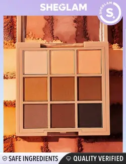 پالت سایه چشم nine to fine شیگلمNINE TO FINE EYESHADOW PALETTE-SILENT DISCO