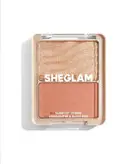 هایلایتر و رژگونه شیگلم دوتایی GLAM 101 HYBRID رنگ SEVILLEGLAM 101 HYBRID HIGHLIGHTER & BLUSH DUO-SEVILLE