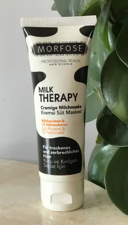 ماسک مو تیوپی ۷۵ میل میلک تراپی مورفوس مو های خشک و شکننده