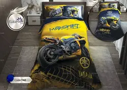 سرویس روتختی ترکسان turksan کد T42 یکنفره 4تکه لحاف دوروو