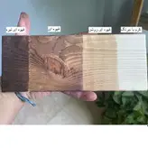 میز تلویزیون چوبی روستیک دکور مدل zc300