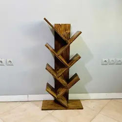 کتابخانه روستیک دکور مدل ju700